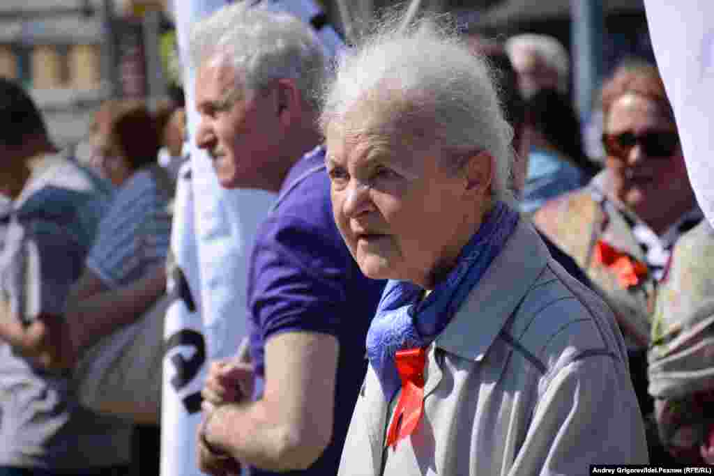 Митинг татарстанских комросов