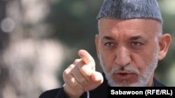 Afghan President Hamid Karzai