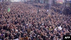 د ګلګت بلتستان په سکردو کې د شعیه ګانو له خوا پراخ احتجاج شوی دی