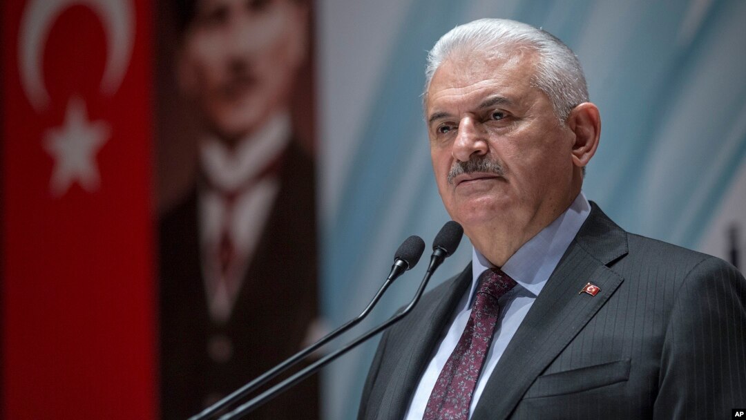 Turkish Prime Minister Binali Yildirim (file photo)