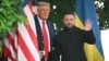 Володимир Зеленський (праворуч) нагадав, що формати перемовин обговорювалися під час зустрічі у Вашингтоні, а також у розмові президента Сполучених Штатів Дональда Трампа й Путіна