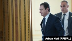 Kreu i Lëvizjes Vetëvendosje, njëherësh kryeministri në detyrë i Kosovës, Albin Kurti. Fotografi nga arkivi. 