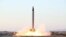 A picture released on October 11 by Iran's Defense Ministry on their website reportedly shows the launch of an Emad missile during tests at an undisclosed location in Iran.