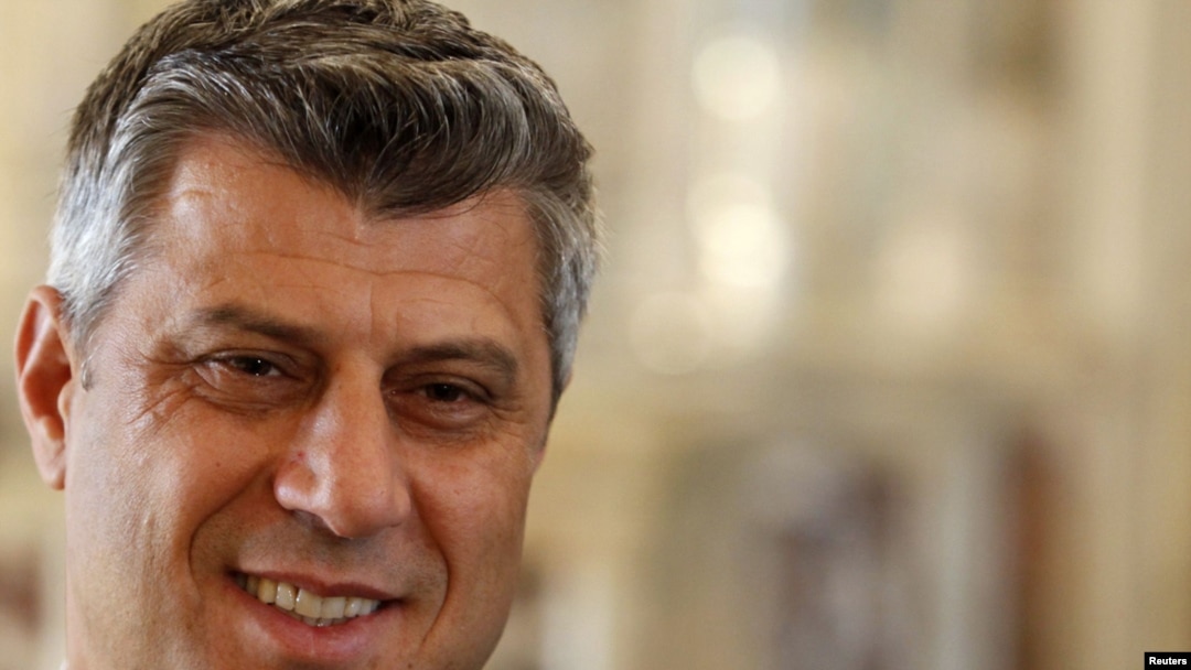 Kosovo's Prime Minister Hashim Thaci