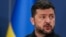 Ukrainian President Volodymyr Zelenskyy during a visit to Serbia last month.