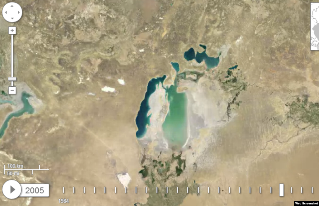 Orol dengizi - 2005 yil.