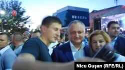 Igor Dodon cu Irina Vlah duminică la Comrat