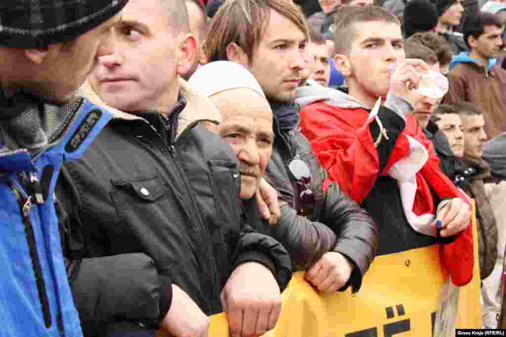 Protest pristalica Samoopredeljenja, 22. januar 2012.