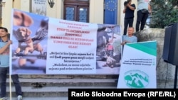 'Životnje imaju prava, stop nasilju', poruka sa protesta u Sarajevu