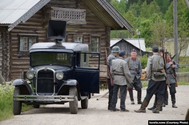 Съемки фильма Весури