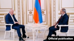 Armenia - Prime Minister NIkol Pashinian is interviewed by 1in.am, February 23, 2021.
