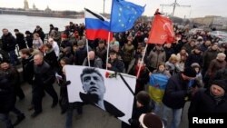 Марш памяти Бориса Немцова в России.