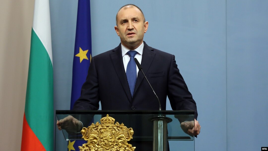 Bulgarian President Rumen Radev made the announcement in a televised address to the nation on January 14.