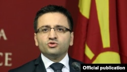 Macedonia - Minister of defense Fatmir Besimi , Skopje, undated 