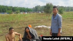 Izbjeglice na granici Crne Gore i Srbije