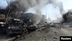 Irački vojnik u bici za Mosul