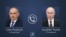 Армения премьер-министрі Никол Пашинян (сол жақта) мен Ресей президенті Владимир Путин суреттерінен коллаж