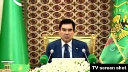 President Gurbanguly Berdymukhammedov has continued a tradition begun by his predecessor.