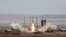 A Simorgh (Phoenix) satellite rocket at its launch site at an undisclosed location in Iran, July 27, 2017