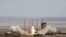 A Simorgh (Phoenix) satellite rocket is launched at an undisclosed location in Iran in 2017.