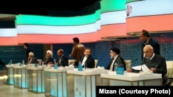 First presidential debate in Iran's state run TV.