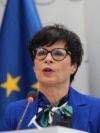 Komisionarja për Zgjerim e BE-së, Marta Kos, qëndroi për vizitë zyrtare në Kosovë më 15 maj.