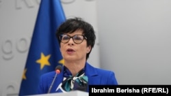 Komisionarja për Zgjerim, Marta Kos.