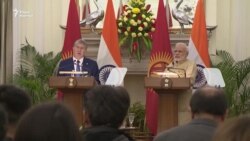 Атамбаев выступил за активизацию отношений с Индией