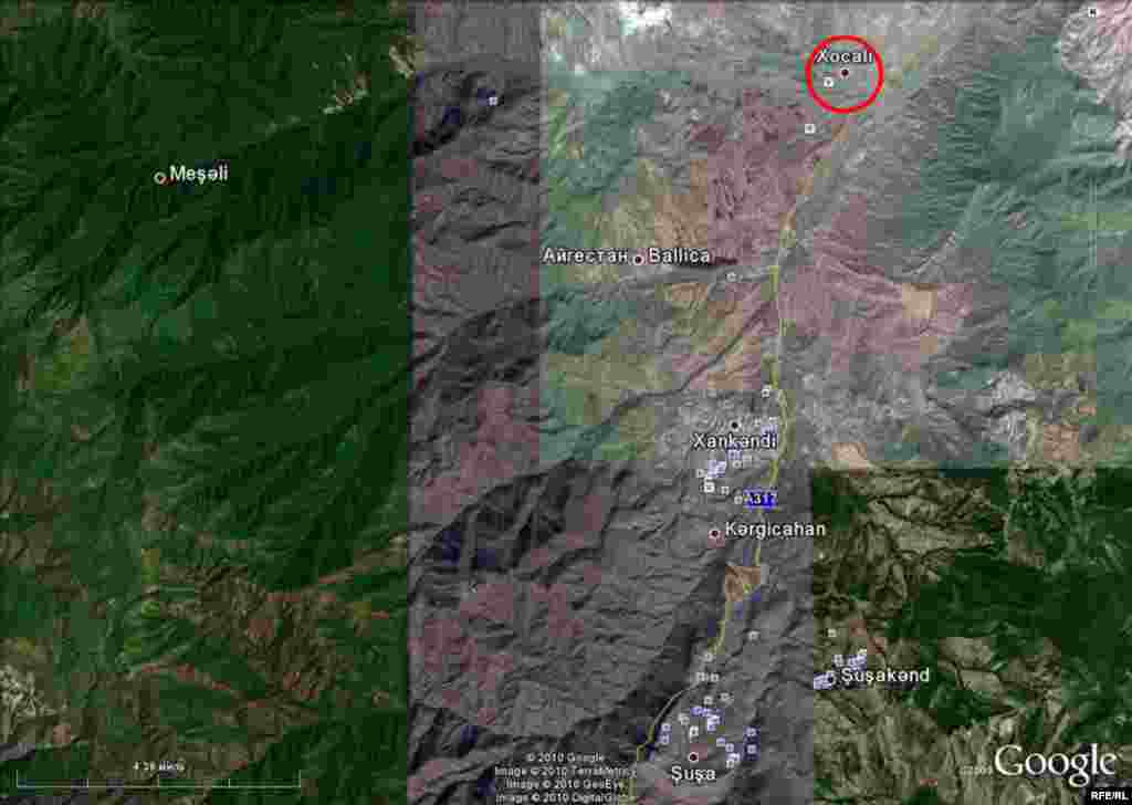 XOCALININ İŞĞAL XƏRİTƏSİ #29