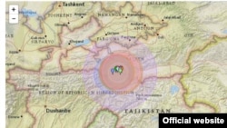 Ҳудуди Тоҷикистон ба минтақаҳои зилзилахез ворид мешавад.