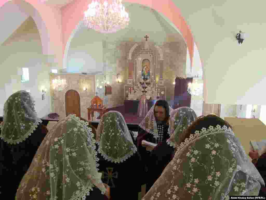 An Armenian church Christmas mass in Duhok, Iraq on January 6, 2014.