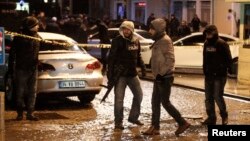 پلیس محلی که در آن حمله انتحاری انجام شده را مسدود کرده است