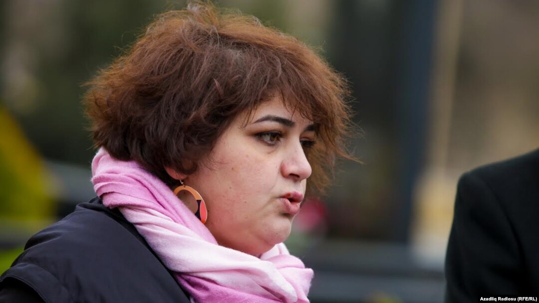 Azerbaijan. Baku. Journalist Khadija İsmayil 