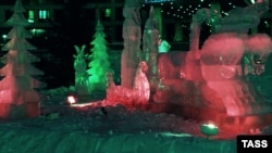 Фестивали ледовых скульптур прочно вошли в российскую новогоднюю традицию