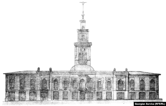 თბილისის სათათბიროს შენობის რეკონსტრუქციის პროექტი. არქ. ოზეროვი