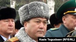 Генерал-майор Талгат Есетов, начальник Академии пограничной службы КНБ. Алматы, 3 января 2013 года.