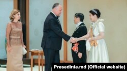 Președintele R. Moldova, Igor Dodon, împreună cu prima doamnă, Galina Dodon, au participat la inaugurarea împăratului Naruhito al Japoniei, Tokyo