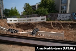 Місце будівництва у парку на «Теремках», 7 серпня 2026 року