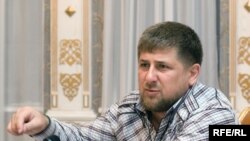 Рамзан Кадыров во время интервью русской службе РадиоАзадлыг, 8 августа 2009 года