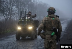 Бойцы ВСУ вблизи Мирнограда. Декабрь 2025 года