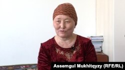 Этническая казашка Алтынхан Калияркызы. Нур-Султан, 18 мая 2021 года.