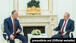 Vladimir Putin și Igor Dodon