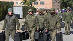 Russian soldiers receive new motorcycles in Rostov-on-Don