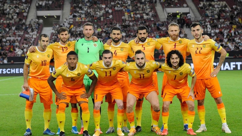 Футбол: Армения уступила Германии с крупным счетом