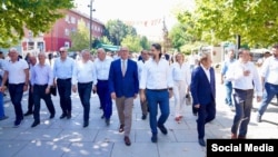 Disa nga kryetarët e komunave të Kosovës në protestën kundër Qeverisë