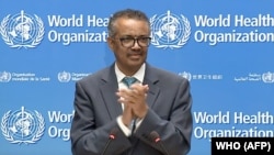 Drejtori i Përgjithshëm i Organizatës Botërore të Shëndetësisë (OBSH), Tedros Adhanom Ghebreyesus.