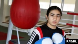 Tajikistan - Mavzuna Chorieva, A Tajik teen boxer, champion of Asia Women Box Championship-2010, Dushanbe, 03Jun2010