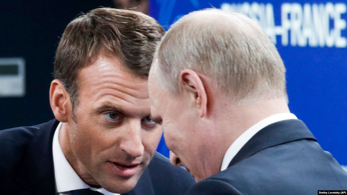 Macron To Discuss Hunger Striking Inmate Sentsov's Plight With Putin