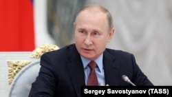 ولادیمیر پوتین رئیس جمهور روسیه 