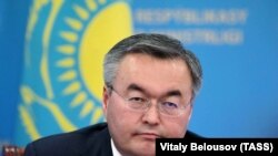 Заместитель премьер-министра — министр иностранных дел Казахстана Мухтар Тлеуберди 
